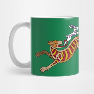 Celtic Hound and Hare Mug